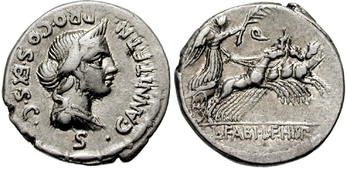 annia roman coin denarius